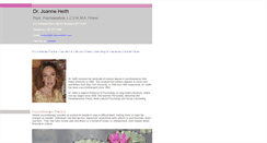 Desktop Screenshot of drjoanneheith.com